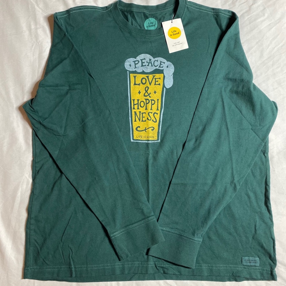 Life Is Good | Peace, Love, & Happiness Longsleeve